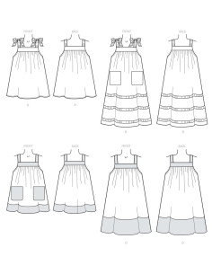 Molde de vestidos - McCall's 7768 2