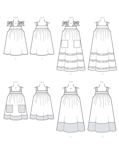 Molde de vestidos - McCall's 7768
