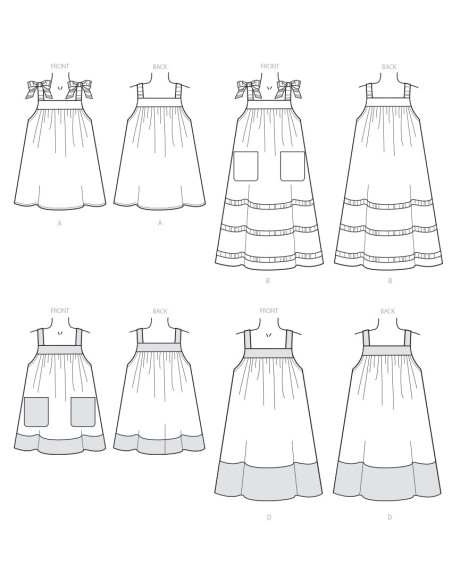 Molde de vestidos - McCall's 7768