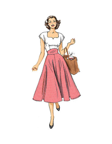 Molde de vestido - Butterick 6212