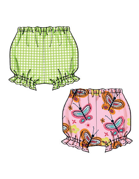 Molde de blusa, vestidos, macacão e calcinha - McCall's 6944