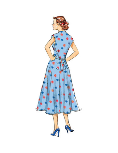 Molde de vestido - Butterick 6212
