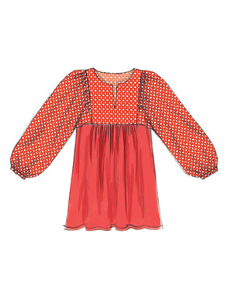 Padrão de blusas e túnica - McCall's 7325