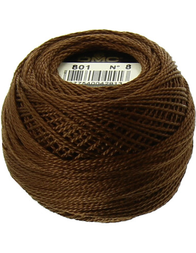 Novelo de algodão perlé DMC n° 8