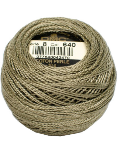 Novelo de algodão perlé DMC n° 8