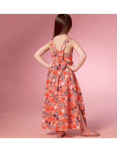 Molde de vestido e saia-calça - Butterick 6202