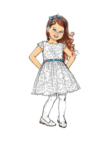 Molde de vestido - Butterick 6201