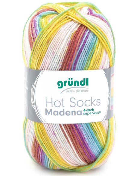 Lã para meias Hot Socks Madena Gründl