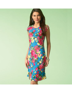 Padrão de túnica, vestidos e collants - McCall's 7122
