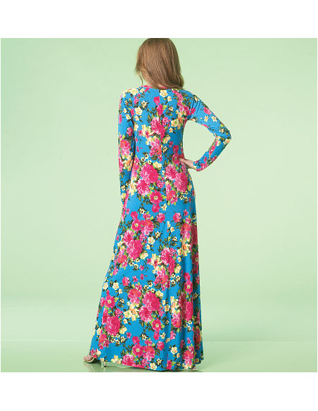 Molde de túnica, vestidos e collants - McCall's 7122