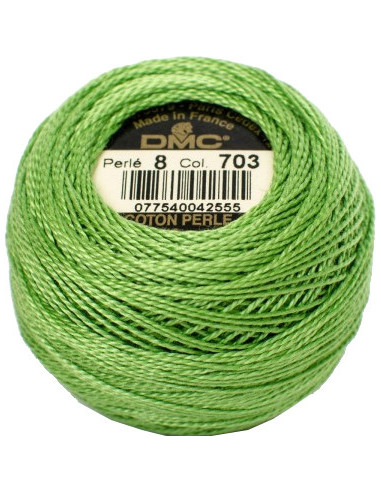 Novelo de algodão perlé DMC n° 8