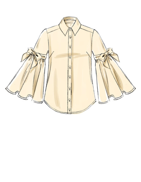 Molde de blusas - McCall's 7838