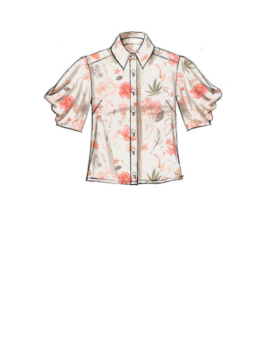 Molde de blusas - McCall's 7838