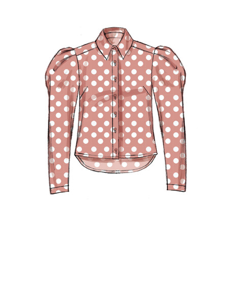 Molde de blusas - McCall's 7838