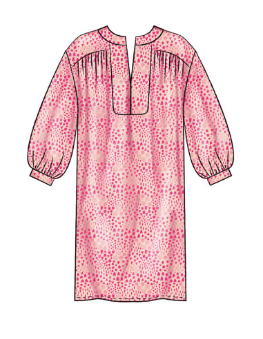 Padrão de blusa, túnica e vestidos - McCall's 7959