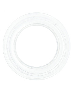 Conjunto de 8 ilhós para cortinas Ø44 mm - Transparentes - Transparente