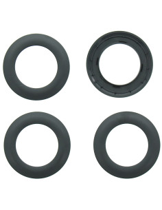 Conjunto de 8 ilhós para cortinas Ø44 mm - Fosco - Cinza 2