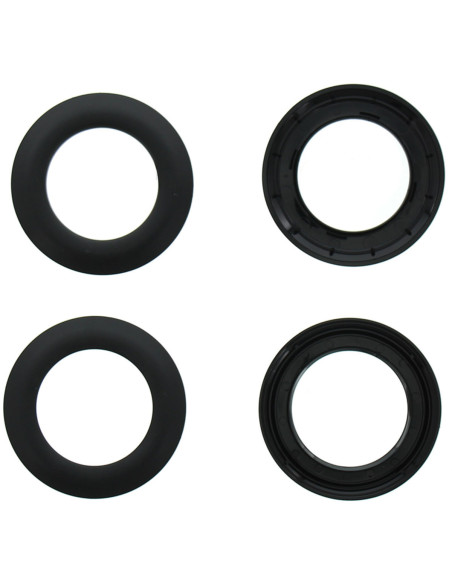 Conjunto de 8 ilhós para cortinas Ø44 mm - Fosco - Preto