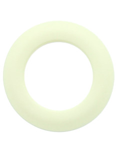 Conjunto de 8 ilhós para cortinas Ø44 mm - Fosco - Creme