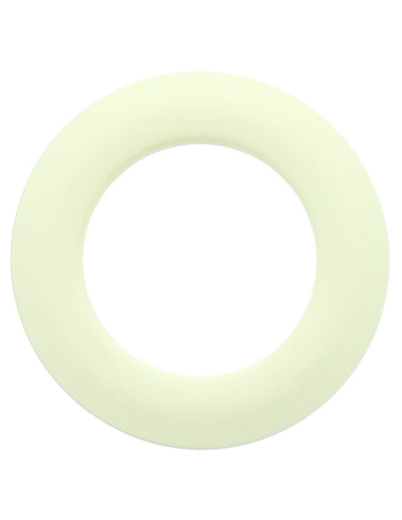 Conjunto de 8 ilhós para cortinas Ø44 mm - Fosco - Creme