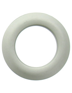 Conjunto de 8 ilhós para cortinas Ø44 mm - Acetinado - Prata clara