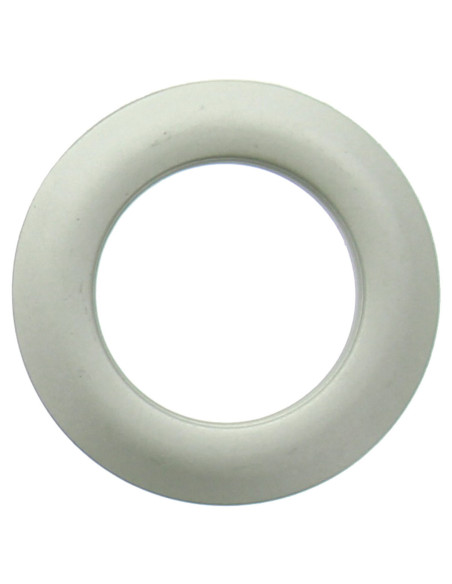 Conjunto de 8 ilhós para cortinas Ø44 mm - Acetinado - Prata clara