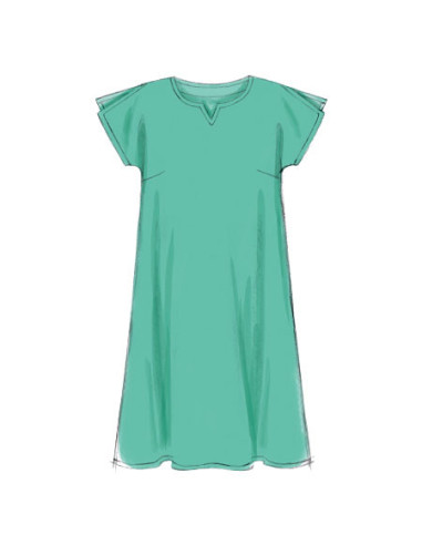 Padrão de blusa, túnica, vestido, calções e calças - McCall's 6971