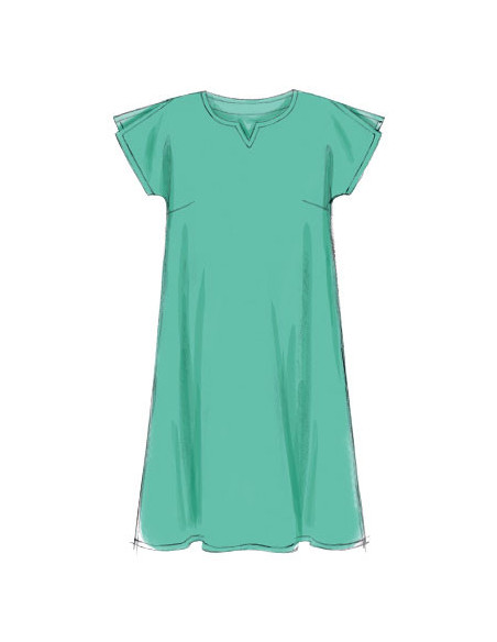 Padrão de blusa, túnica, vestido, calções e calças - McCall's 6971