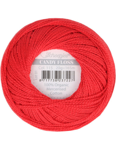 Fio de algodão perlé Scheepjes Candy Floss