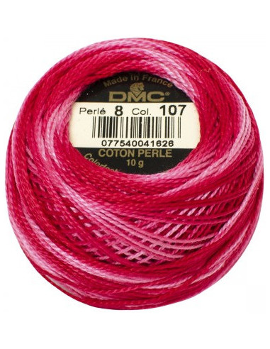 Novelo de algodão perlé DMC n° 8