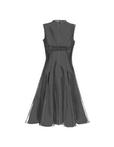 Molde de vestidos forrados - McCall's 6741