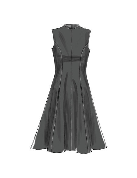 Molde de vestidos forrados - McCall's 6741
