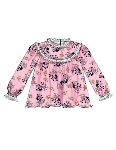 Padrão de tops, camisas de dormir, shorts e calças - McCall's 6831