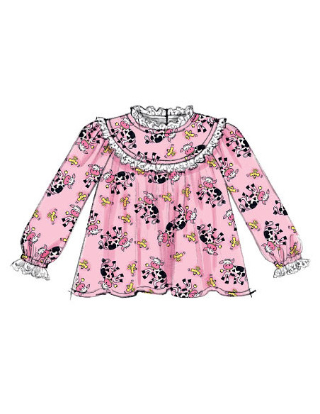 Padrão de tops, camisas de dormir, shorts e calças - McCall's 6831