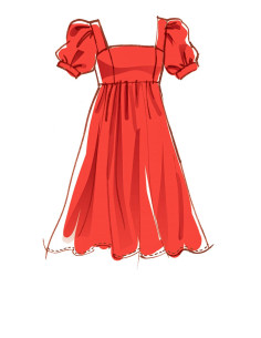 Molde de vestido - McCall's 8108 2