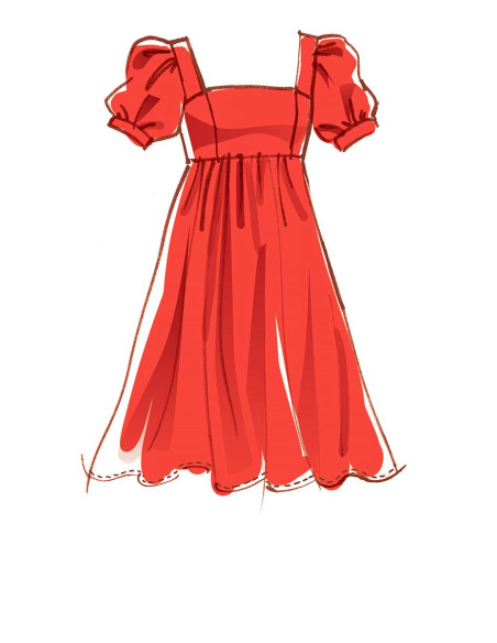 Molde de vestido - McCall's 8108