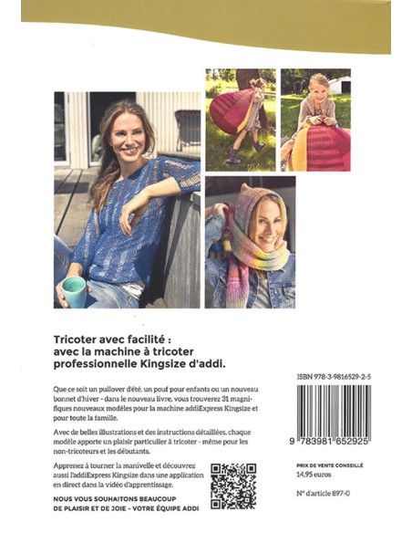 Livro girar a manivela para Addi-Express Kingsize