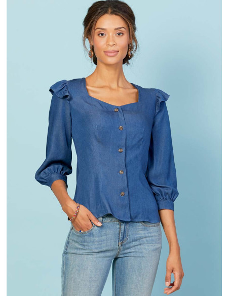Molde de blusas - McCall's 7900