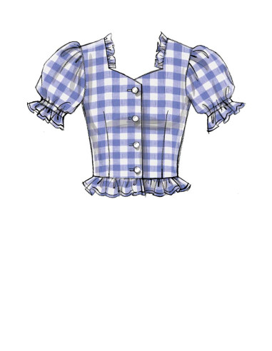 Molde de blusas - McCall's 7900