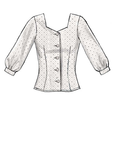 Molde de blusas - McCall's 7900
