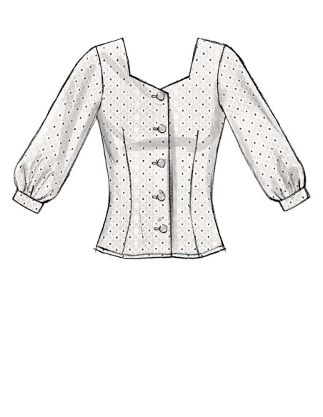 Molde de blusas - McCall's 7900