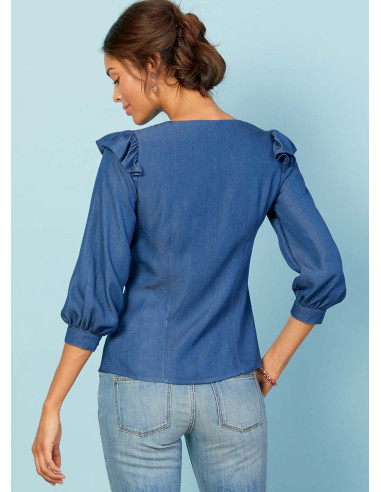 Molde de blusas - McCall's 7900