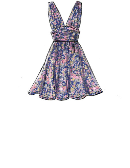 Molde de vestidos - McCall's 7896