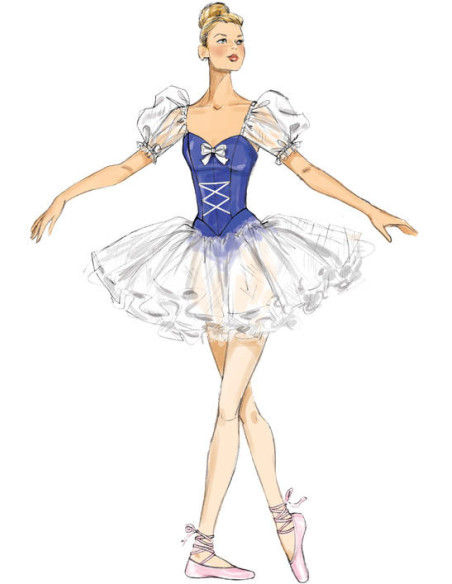 Padrão de fantasias de balé - McCall's 7615