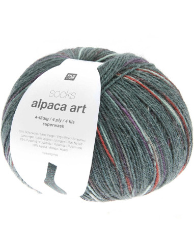 Lã para meias Socks Alpaca Art Rico Design