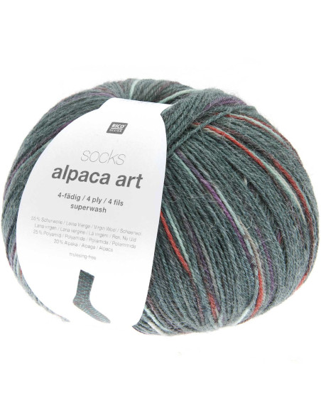 Lã para meias Socks Alpaca Art