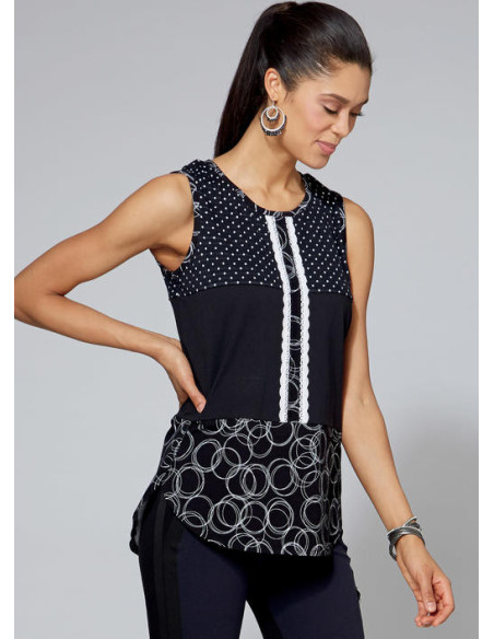 Padrão de tops - McCall's 7600