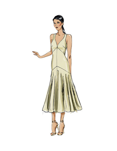 Molde de vestido - Vogue 8814
