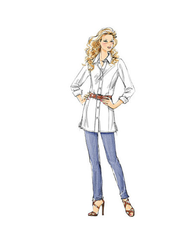 Molde de blusa - McCall's 6124