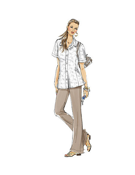 Molde de blusa - McCall's 6124